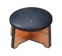 Tongue Drum Bracket, Adult Handpan Drum Rack, 5.51x5.51x3.15 Inches Detachable Wooden Tongues Stand, Portable Drums Support Holder for Practice and Display, Professional Use
