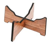 Tongue Drum Stand - Hand Pan Holder Rack, Steel Drum Mount Frame, Wooden Instrument Display Bracket Adjustable Support Base | Meditation Music Accessory Platforms, Professional Stage Setup