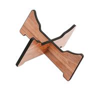 Tongue Drum Stand - Solid wood construction, stable percussion stand, non-slip base, compact table size | High-performance steel screen, practical configuration