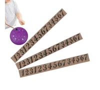 Tongue Drum Stickers - 11.8 x 1.5 cm Musical Note Stickers Tongue Drum Accessories, 3 x Effortless PVC Decals Good Adhesion, Replacement Parts For Percussion Training