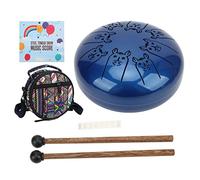 tongue drum5.5in Ethereal Drum 8 Tone drums for adults,Alloy Steel Tongue Drum Hand Percussion Instrument Horse Patternhandpan drum