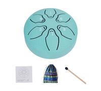 Tongue Drums for Adults | 6 Note 3 Inches Small Ethereal Drum for Meditation | Steel Drum Instrument, Includes Music Book & Mallet, Promote Sleep and Relaxation