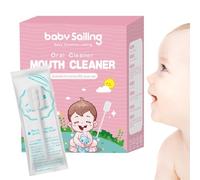 Tongue Gauze Cleaner, Mouth Cleaner for Kids | Soft Cleaning Stick 30 Pieces - Gum Cleaning Stick with Tongue Gauze, Cleaner
