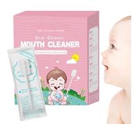 Tongue Gauze Cleaner | Soft Cleaning Stick,Portable Tongue Gauze Gum Cleaner, Flexible Toothbrush Tongue Cleaner for Baby's Tongue, Mouth and Tooth Care