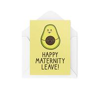 Tongue in Peach Cute Maternity Leave Cards | Leaving Work New Baby On The Way Greeting Card | Expecting Cards Coworker | Humour Sarcasm Banter Joke CBH197, White, A5, TIP_Card_CBH197