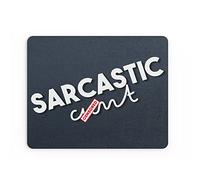 Tongue in Peach Funny Mouse Mat Office Work Mousepad Desk Accessories Computers Colleague Coworker Sarcastic C*nt For Him Dry Humor Sarcy Secret Santa MM267