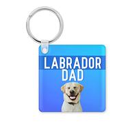 Tongue in Peach Funny Novelty Keyring Gift | Best Friend Work Colleague Leaving Work Present | Labrador Dad | Key Accessory Silly Joke | KBH19