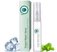 Tongue Repair Spray, Instant Sore Tongue Relief, Mint Breath & Mouth Freshener Spray, Oral Treatment for Mou-th and Ton-GUE, Dry Mouth Relief Sprays for Dryness, White Coating and Bad Breath