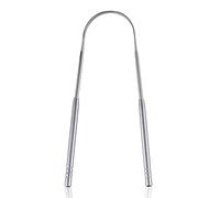 Tongue Scraper 1 Pcs Stainless Steel Tongue Cleaners for Bad Breath Oral Care Scrapper Remove Tongue Buildup Freshen Breath Better Oral Hygiene