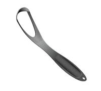 Tongue Scraper - Breath Care Cleaning Tool, Stainless Steel Fan-Shape Scraper for Daily Adult Use in Bathroom, Stainless Steel Durable Material with Rust-Resistant Finish, Care Accessory Multi-Pu