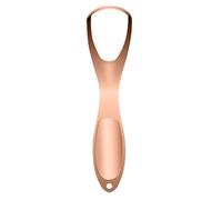 Tongue Scraper - Breath Care Cleaning Tool, Stainless Steel Fan Shape Scraper, Hygiene Accessory, Durable Instrument | Professional Bathroom Design Tool for Adult Daily Use Mouth Freshness