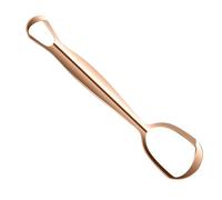 Tongue Scraper for Adults - Stainless Steel Tongue Scraper, Fan Shaped Cleaner Reduces Bad Improves Hygiene Daily Care for the Whole Family