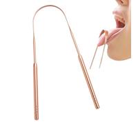 Tongue Scraper for Adults,U Shape Professional Scraper,Stainless Steel Tongue Hygiene Tool | for Women Men Travel Home Bathroom Care Hygiene Health Bad Breath