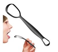 Tongue Scraper, Stainless Steel Oral Care Tool, Fan-Shaped Design, Daily Hygiene Cleaning, for Boys Girls Adults, Family Use, Improve Freshness, Prevent Bad Breath