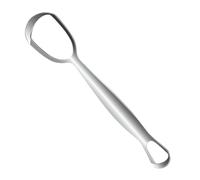 Tongue Scraper, Stainless Steel Oral Care Tool, Fan-Shaped Design, Daily Hygiene Cleaning, for Boys Girls Adults, Family Use, Improve Freshness, Prevent Bad Breath