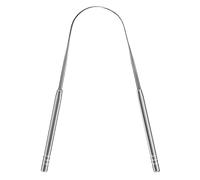 Tongue Scraper Stainless Steel Tongue Cleaner Metal Tongue Care Tool Oral Cavity Scrapers Tongue Scraping Fresh Breath Care Scraper for Dental Hygiene and Reducing Bad Breath ('U' Shape)