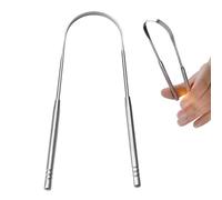 Tongue Scraper - Stainless Steel Tongue Cleaners | Tongue Brush Tongue Scraper Cleaner | Bad Breath Treatments Tongue Scraper | Oral Care Tool Tongue Cleaner | freshs Breath Restored Taste U Shape