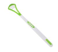 Tongue Scraper Tongue Cleaning Brush Scraping Tools Scrubber for Healthy Care Mouth Hygiene Green
