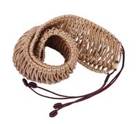Tongues Drum Wrapped Braided Rope Percussion Hand Pan Handwoven Rope Ethereal Accessories Ethereal Drum