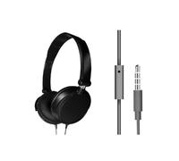 Tonguk S1 Headphones Wired Over Ear Headsets Bass Sound Music Earphone Flexible Adjustable Headset For PC MP3 Phone (black)
