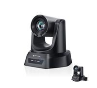 TONGVEO 4K AI PTZ Camera with Auto Tracking and 3X Optical Zoom, Conference Room Webcam with HDMI/USB3.0, Ideal for Church Worship, Zoom Meetings, Live Streaming and Education