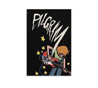 TONGYANG Scott Pilgrim Vs The World Comic Art Poster for Bedroom Aesthetic Wall Decor Canvas Wall Art Gift 12x18inch(30x45cm)