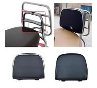 Tongyaoyao Luggage Rack Passenger Backrest Cushion for Motorcycle, Compatible with GTS GTV 300 GTS300 Primavera Sprint 150, White