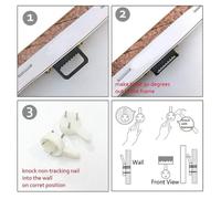 TONGYINLI Regal Woman Canvas Painting, Headwrap Canvas Wall Art, Modern Woman Portrait Posters and Prints, Ethnic Beauty Decor(70x100cm/Inner Frame)