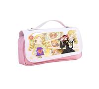 Tongyundacheng Akemi Homura Stationery Case Miki Sayaka Pencil Bag Tomoe Mami Anime Storage Box Large Capacity School Supply Gifts for Anime Fans