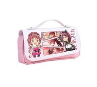 Tongyundacheng Akemi Homura Stationery Case Miki Sayaka Pencil Bag Tomoe Mami Anime Storage Box Large Capacity School Supply Gifts for Anime Fans