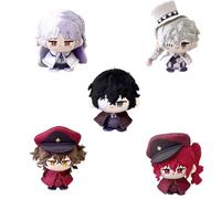 Tongyundacheng Anime BSD Plushies Dazai Osamu Figure Pillow Atsushi Nakajima Soft Figure Chuuya Nakahara Cosplay Accessories Cute Anime Pendant for Bags