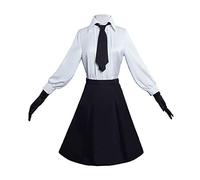 Tongyundacheng Anime Bungo Stray Dogs Akiko Yosano Cosplay Costume School Uniform Suit with Headwear Halloween Party Outifit