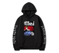 Tongyundacheng Anime Death Note Hoodie Pullover Ryuk L·Lawliet Cosplay Costume Long Sleeves Casual Sweatshirts Jumper for Men Women