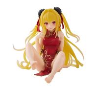Tongyundacheng Anime Golden Darkness Figure Cheongsam Girl Action Figure 13cm PVC Statue Ornament Desktop Collectible Figurines Anime Decorative Gifts