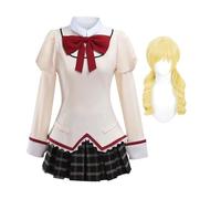 Tongyundacheng Anime School Uniform Cosplay Mami Tomoe/Miki Sayaka Cosplay Costume Comic Con Performance Costumes Halloween Party Outfits for Women