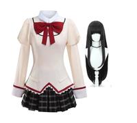 Tongyundacheng Anime School Uniform Cosplay Mami Tomoe/Miki Sayaka Cosplay Costume Comic Con Performance Costumes Halloween Party Outfits for Women