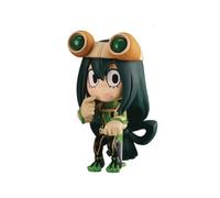 Tongyundacheng Asui Tsuyu Mini Figure - 8cm Anime MHA Action Figure - Cute PVC Model Statue - Desktop Decoration Car Ornament - Collectible Handmade Gifts