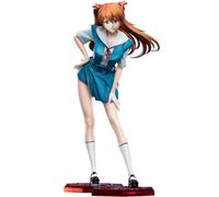 Tongyundacheng Asuka Langley Soryu Figure Model PVC Anime Action Figure Asuka Langley Soryu Statue Collectible Desktop Manga Ornament Decoration Anime Gift