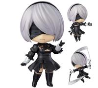 Tongyundacheng Automata 2B Yorha No.2 Type B Action Figure Joints Movable Statue Anime Game PVC Figures Model Collectibles Desktop Decoration 10cm