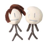 Tongyundacheng Battle for Dream Island Soft Figure Anime Ice cube/Sponge/Pencil/Snowballs Cute and Fun Soft Stuffed Animal Pillow Character Cushion Home Sofa Decoration