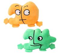 Tongyundacheng Battle for Dream Island Soft Pillow Number 10 and 14 Anime Game Character Cute Stuffed Animal Pillow Soft Cushion Home Sofa Decoration for Fans Collection