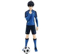 Tongyundacheng Blue Lock Figure Isagi Yoichi Anime Action Figure Statue PVC Character Standing Model Collectibles Desktop Decoration for Fans 17cm