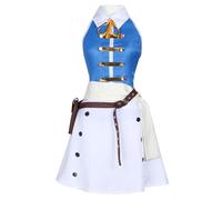 Tongyundacheng Fairy Tail Cosplay Costume Lucy Heartfilia Cosplay Dress Outfit Erza Scarlet Uniform Set Halloween Party Costume for Adult