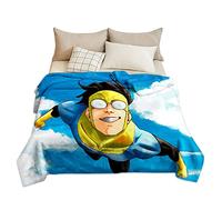 Tongyundacheng Invincible Flannel Blanket Mark Grayson Omni Man Atom Eve Printed Throw Blanket Ultra Soft Warm Cozy Fleece Blankets for Couch Bed Sofa Living Room