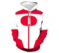 Tongyundacheng Invincible Hoodie Anime Mark Grayson Omni Man Atom Eve Cosplay Costume Unisex Hooded Sweatshirt Pullover