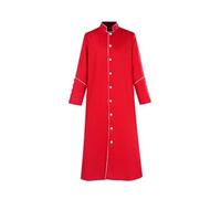 Tongyundacheng Medieval Priest Costume Men Halloween Pastor Cosplay Outfit Church Vestments Carnival Uniform Set Halloween Cosplay Costumes