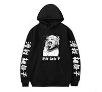 Tongyundacheng My Hero Academia Toga Himiko Cosplay Hoodies Sweatshirts No Hero Academia Long Sleeves Hoodie Sweater Pullover for Men Women Girls Boys Black
