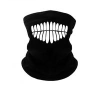 Tongyundacheng Okarun Cosplay Mask Ken Takakura Half Face Scarf Anime Cos Mask Headscarf Props for Halloween Party Costume Accessories