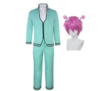 Tongyundacheng The Disastrous Life of Saiki K Cosplay Costume Saiki Kusuo Cosplay School Uniform Full Set for Halloween Carnival Party Outfit