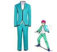 Tongyundacheng The Disastrous Life of Saiki K Cosplay Costume Saiki Kusuo Cosplay School Uniform Full Set for Halloween Carnival Party Outfit